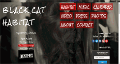Desktop Screenshot of blackcathabitat.com